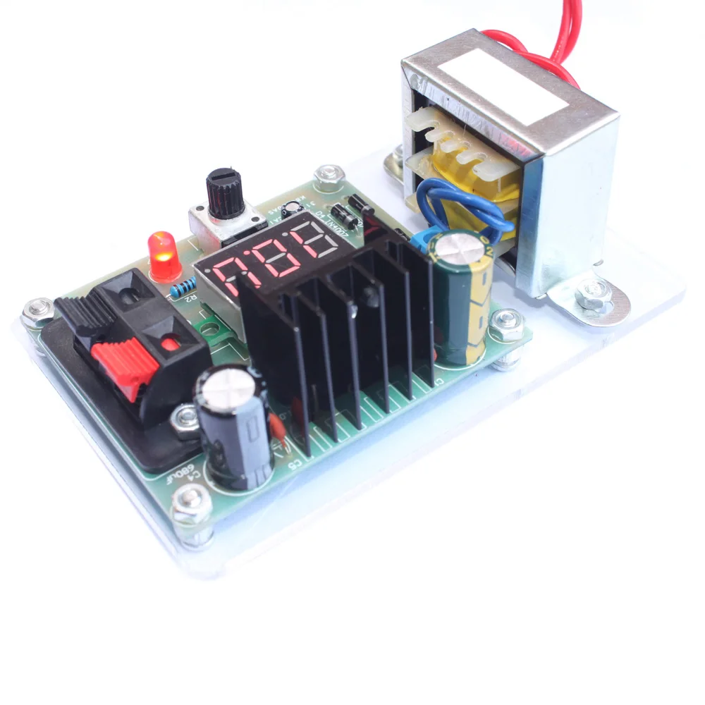 LM317 1 25 V 12V постоянного регулируется Напряжение Питание DIY комплект электроники с