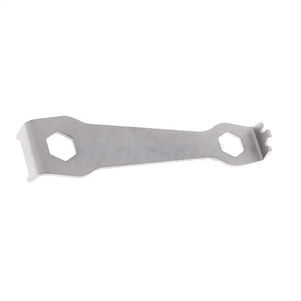 93mm Bicycle Chain Ring Bolts Wrench Peg Spanner Chainwheel Dismounting Tool Chain Nut Wrench Crankset Chainring Nut Wrench