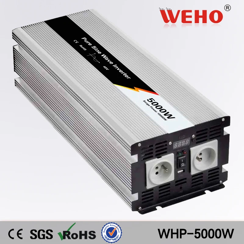 

(WHP-5000-242)24vdc to 220vac 5000w pure sine wave power inverter