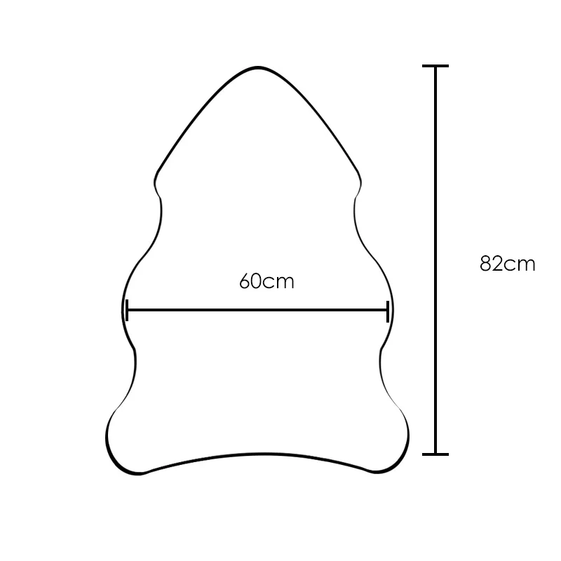 AAG ковер из овчины и искусственного меха, роскошный супер мягкий пушистый мохнатый домашний декор, искусственный Шелковистый Ковер для спальни, пола, дивана, стула