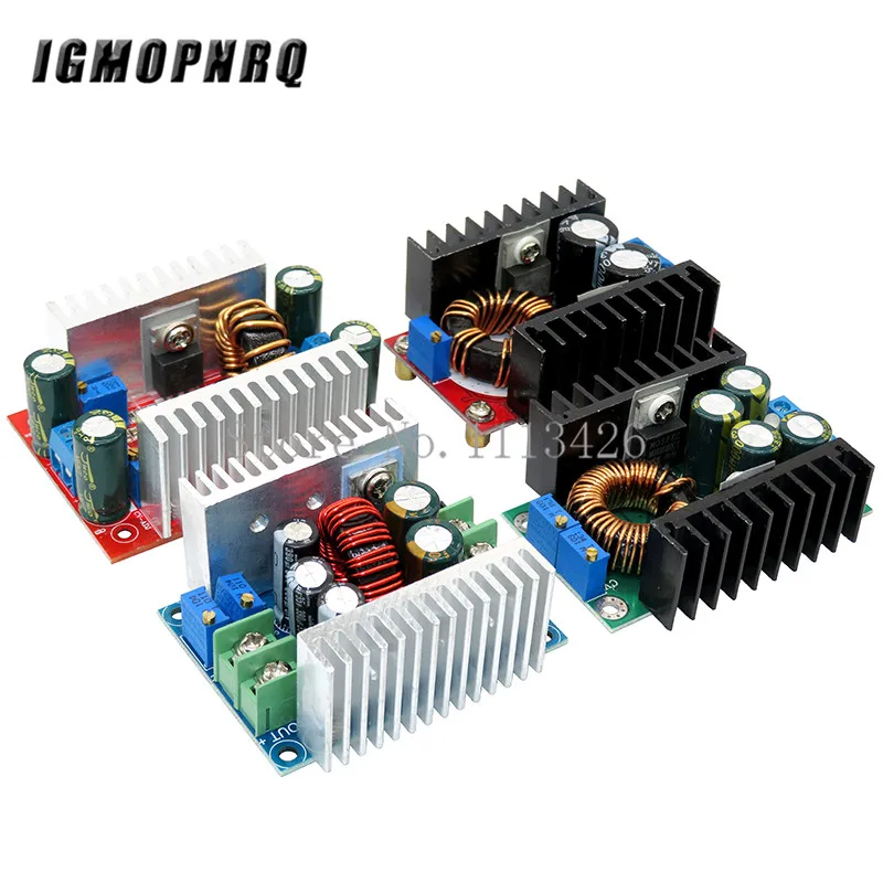 Dc-Dc 150W 10-32V A 12-35V/9A 300W 5-40V A 1.2-35V/300W 20A/400W 15A 8.5V-50V A 10V-60V Step-Up Step Imbottiture Modulo Di Alimentazione