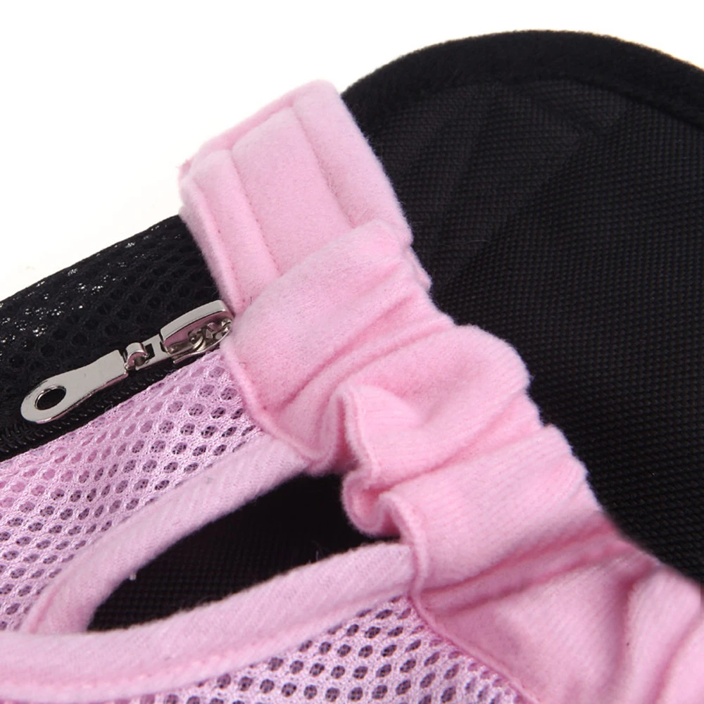 Pet Bag Dog Suppliers Cat Carrier Five Holes Backpack Front Chest Backpack Pink Light Blue Black Pet Products