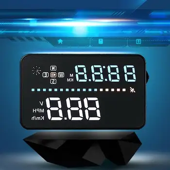 

VODOOL Universal Car HUD A3 3.5 inch Screen GPS Head Up Display With Speedometer Kmh/MPH Car Security Alarm System Car Styling
