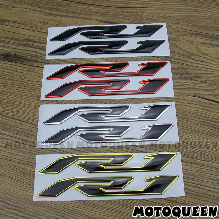 오토바이 레이즈 3D 라벨 엠블럼 페어링 데칼 바디 쉘 스티커 YZF R1 YZF-R1 YZF1000 1998-2014 2015 2016 2017 2018