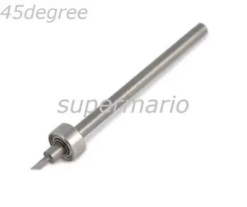 

New 5pcs 2mm Diameter 36mm length Blades for Wishblade Silhouette Craft Robo Graphtec Cutting Plotter 45 Degree (CraftRobo-45x5)