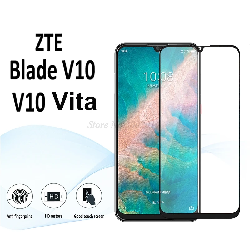 

3D Full Cover Tempered Glass For ZTE BLADE V10 VITA Phone Film Protective Full Coverage Film ZTE Blade V10Vita Screen Protector