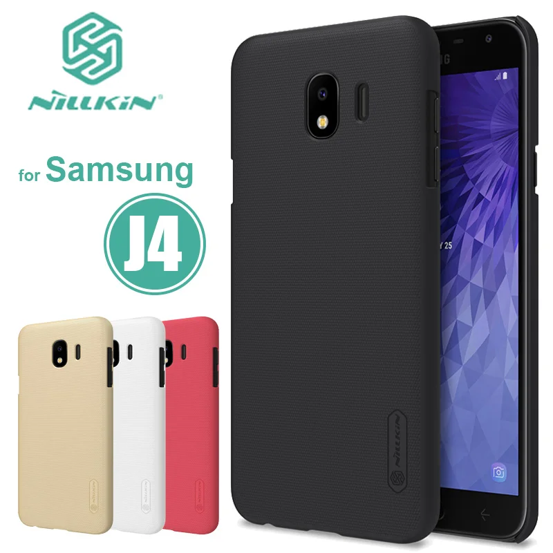 Для Samsung Galaxy J4 Nillkin супер матовый защитный жесткий чехол для задней панели ПК