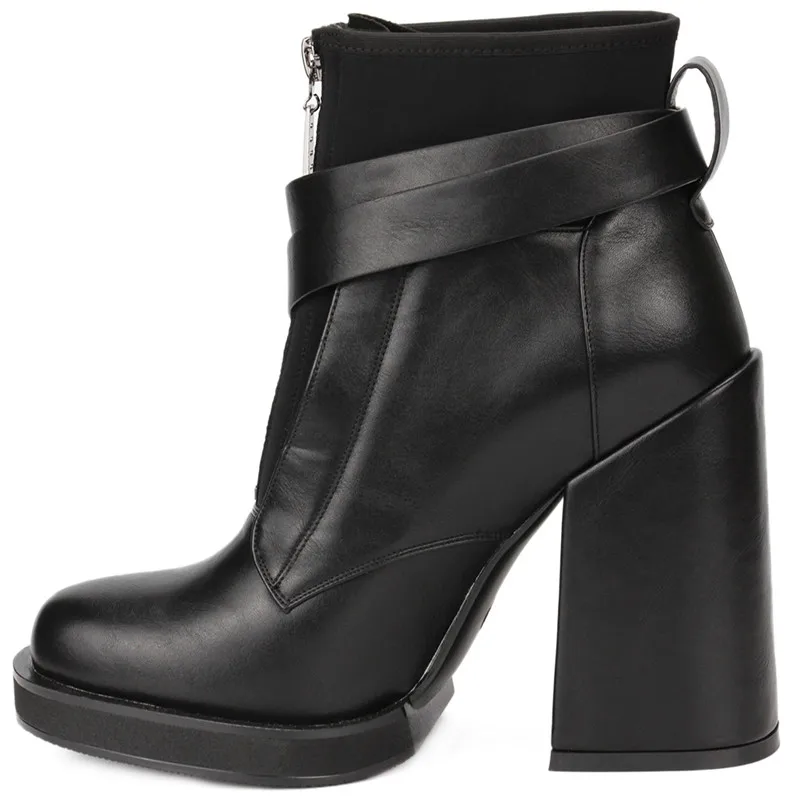 Mayor Mujer Venta Cremallera Negro Tobillo Nuevas 41 Gran Por Zapatos 35 Llegadas Tamaño Sarairis Al Botas Dropship Altos Tacones Mujer De S7wqw1HPB