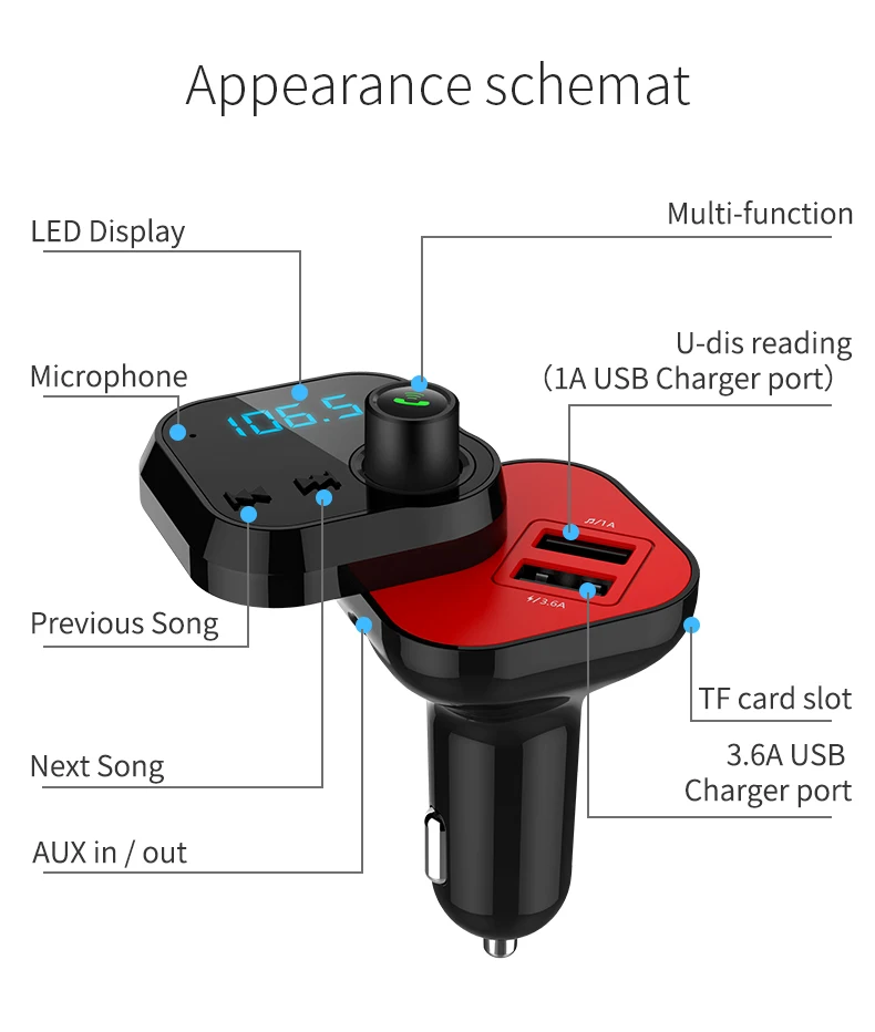E3781 Bluetooth fm-18