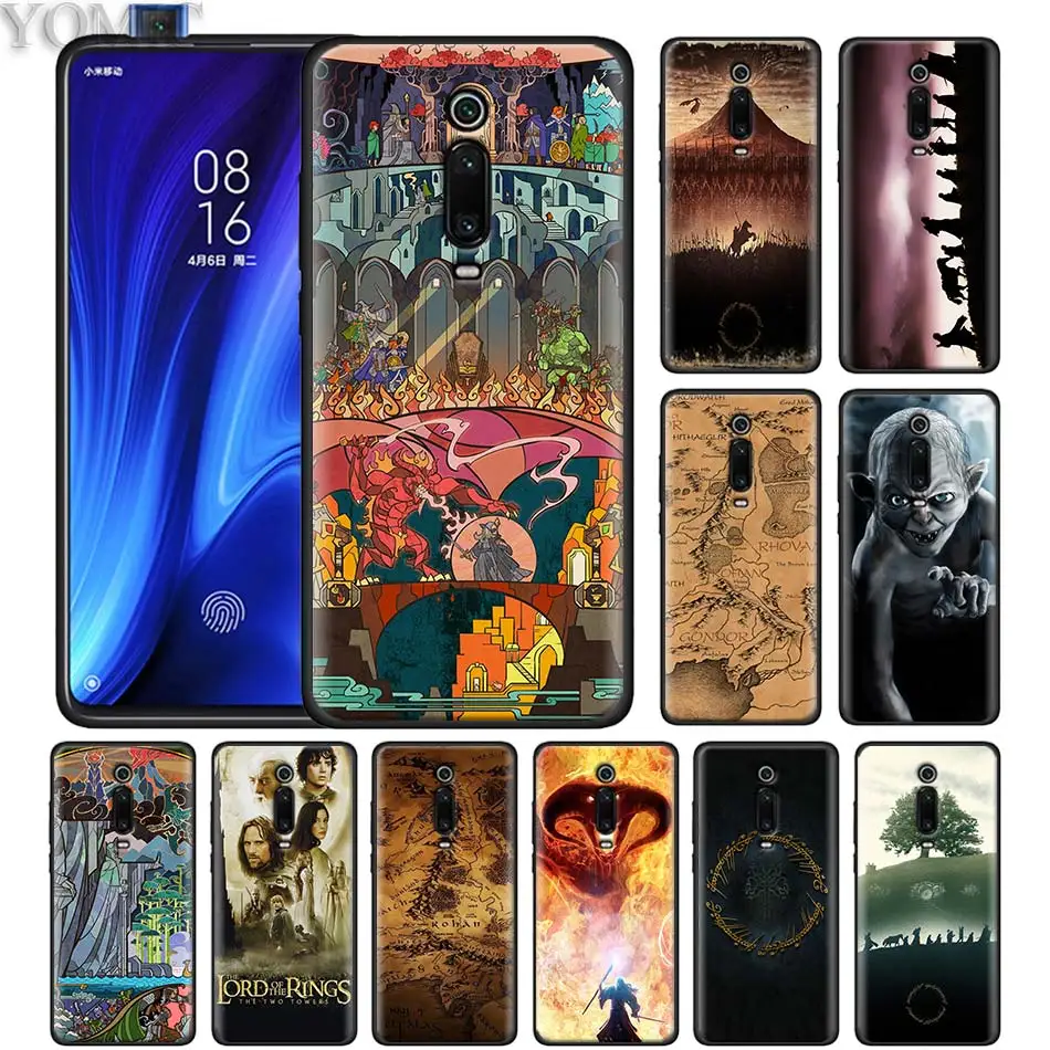 

The Lord of The Rings Black Case for Xiaomi Redmi K20 Pro Note 7 5 6 Pro Redmi 6 7 6A 7A 4X 5 Plus Y3 GO Silicone Soft Case