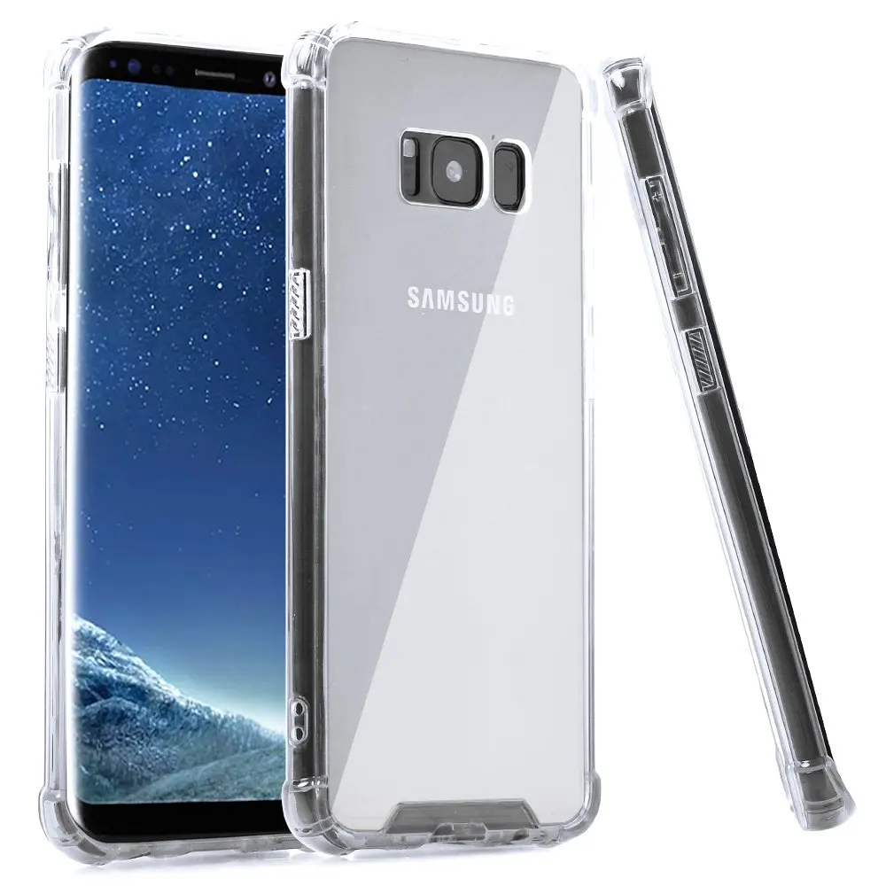

GKK Clear Case for Samsung S8 9 10 S10E S8 9 10 Plus Case Silicone Gradient Transparent Cover for Sansung Note 8 9 Coque Fundas