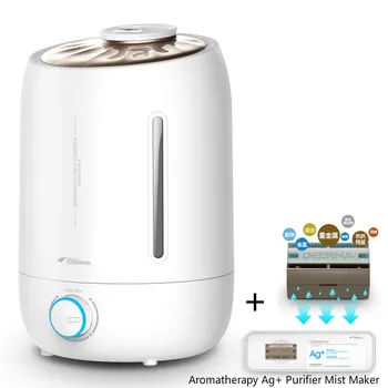

5L 350ML / H Air Purifier Air Purifier Aroma Oil Diffuser Ionizer Generator Aromatherapy Ag + Purifier Mist Maker