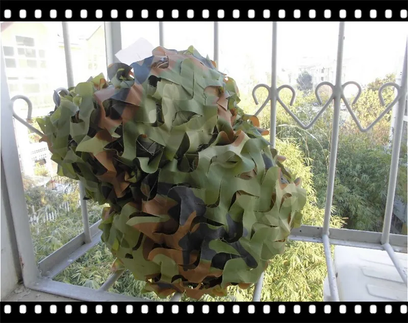 

5X5M Military Jungle Camouflage Net camo car cover Woodland Leaves camo netting For Camping Hunting home decoration