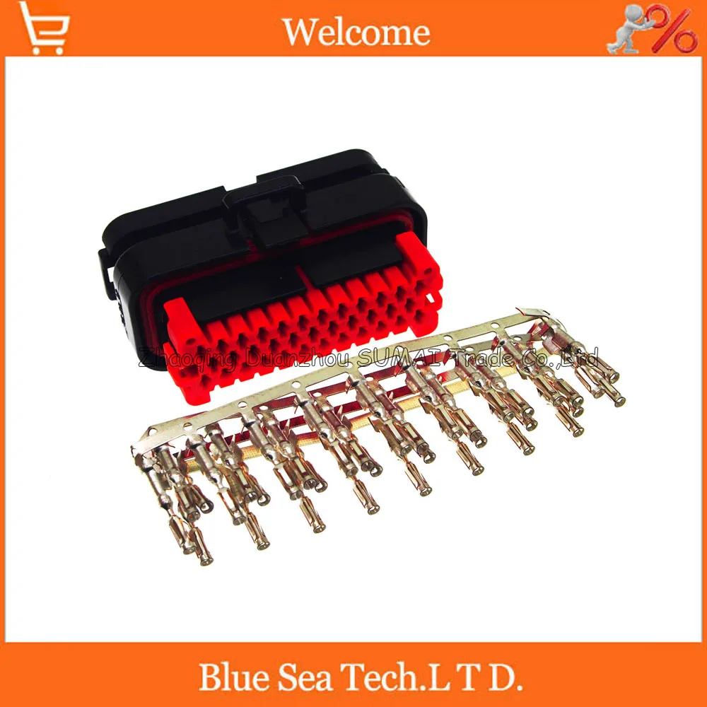 35 Pin Amp/te Tyco 7706801 Female New Energy Car/ Electric Vehicle