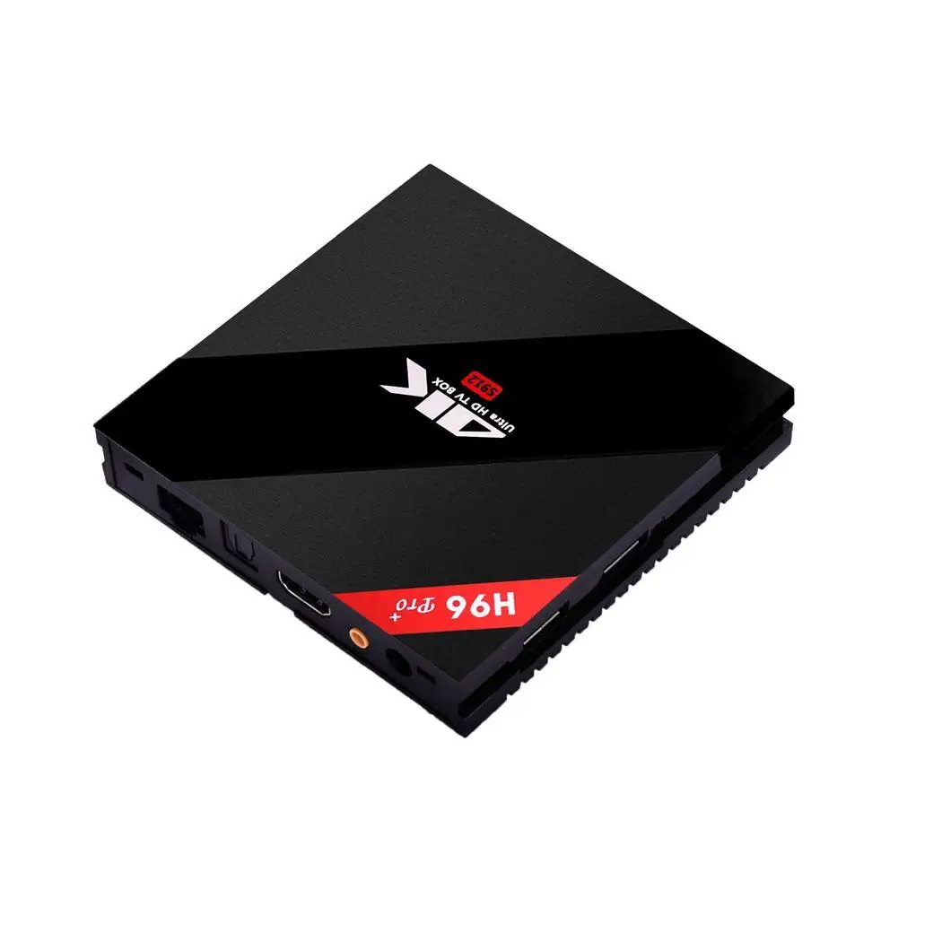 H96 pro+ 4K Smart TV Player 4G 7.1 3G/32G Dual HDMI WIFI Android 4K BT4.1 TV Home Box 32GB eMMC Media Player