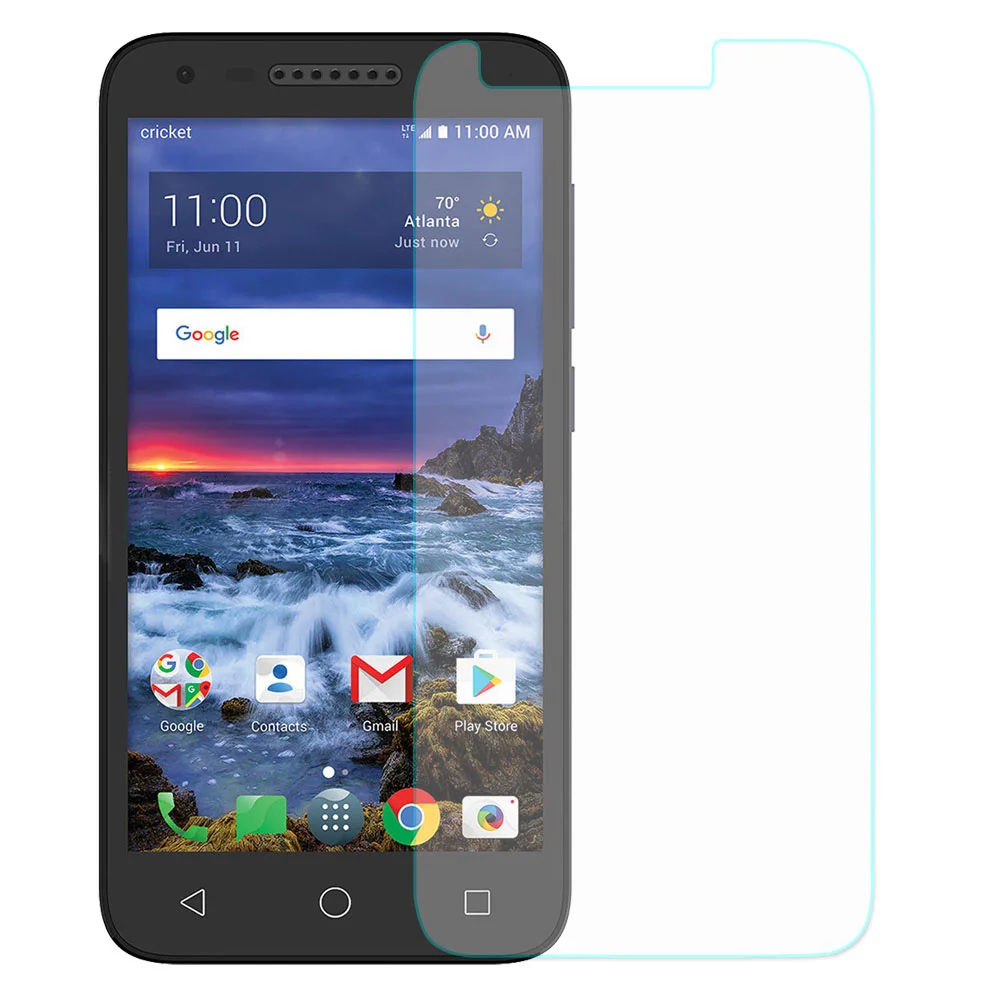 

2pcs/lot Tempered Glass Screen Protector Anti Shock Front Guard Films For Alcatel idealXCITE/CameoX/Verso 5044R