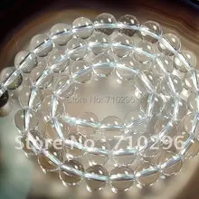 Природный Рок-Кристалл бусины 5 прядей/лот 8 мм бусины из кварца 40 см/прядь