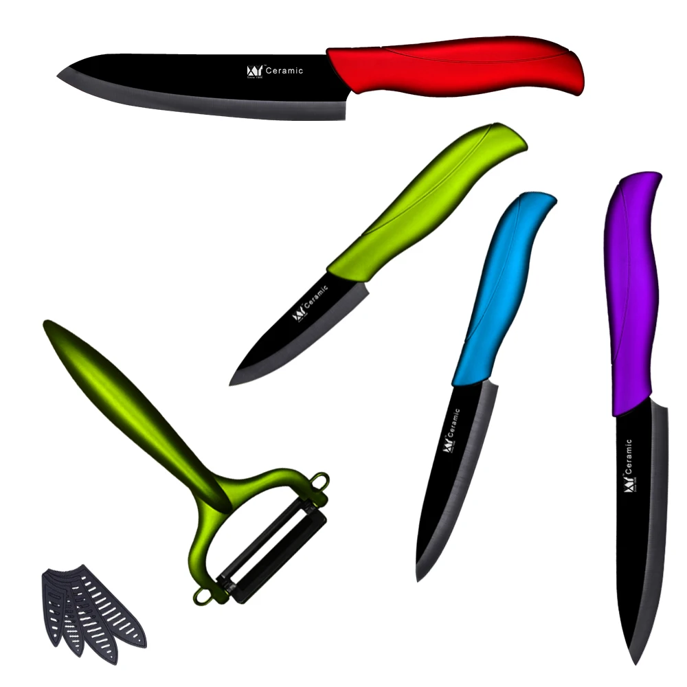 Black Blade High Quality Fashion Fruit Vegetable Ceramic Knife 3 4 5 6 inch Ceramic Kitchen