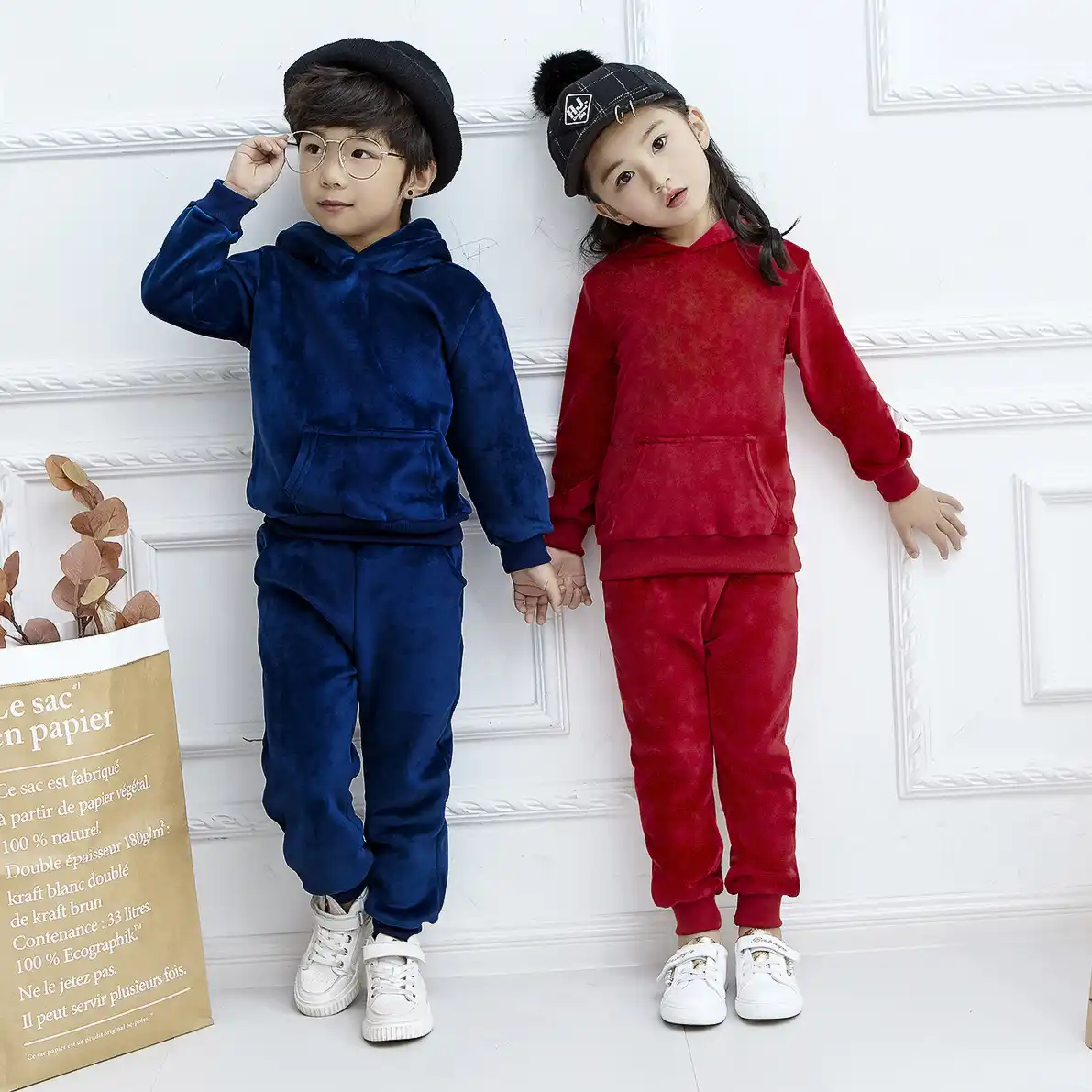 kids velour tracksuit