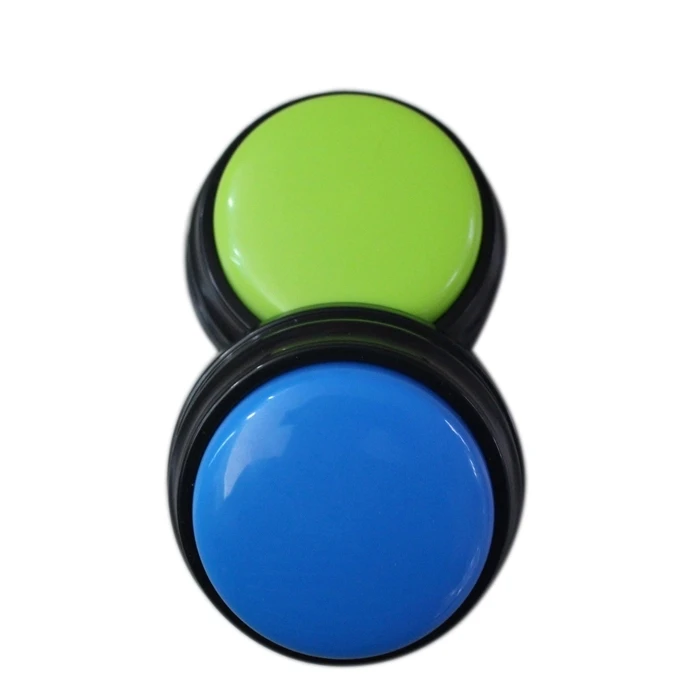 Free Shipping 4PCS/Set Voice Recording Button for Kids Message Toys, Interactive Toy Answering Button