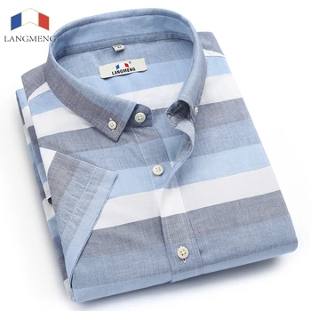 Brand New Cotton Linen summer Slim Fit Casual Shirts short Sleeve