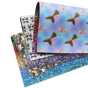 

David accessories 20*34cm double side faux artificial Synthetic leather fabric DIY hair bow Bag Garment decoration craft,1Yc3740