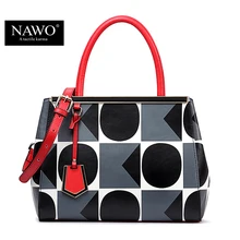 NAWO 2016 Bolsa Nueva Marca de Moda de Las Señoras de Lujo Del Bolso de Cuero Bolsos de Mensajero de Las Mujeres Bolso de los Bolsos Monederos Bolsa Marco