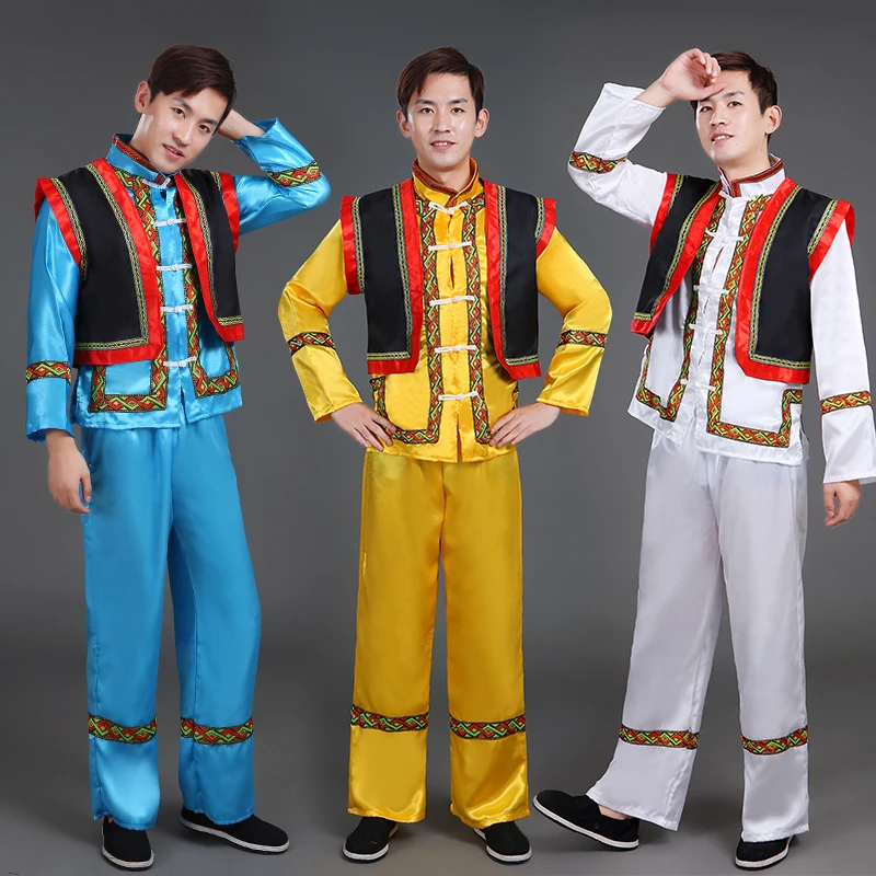 minority dance costume for men national dance costumes festival