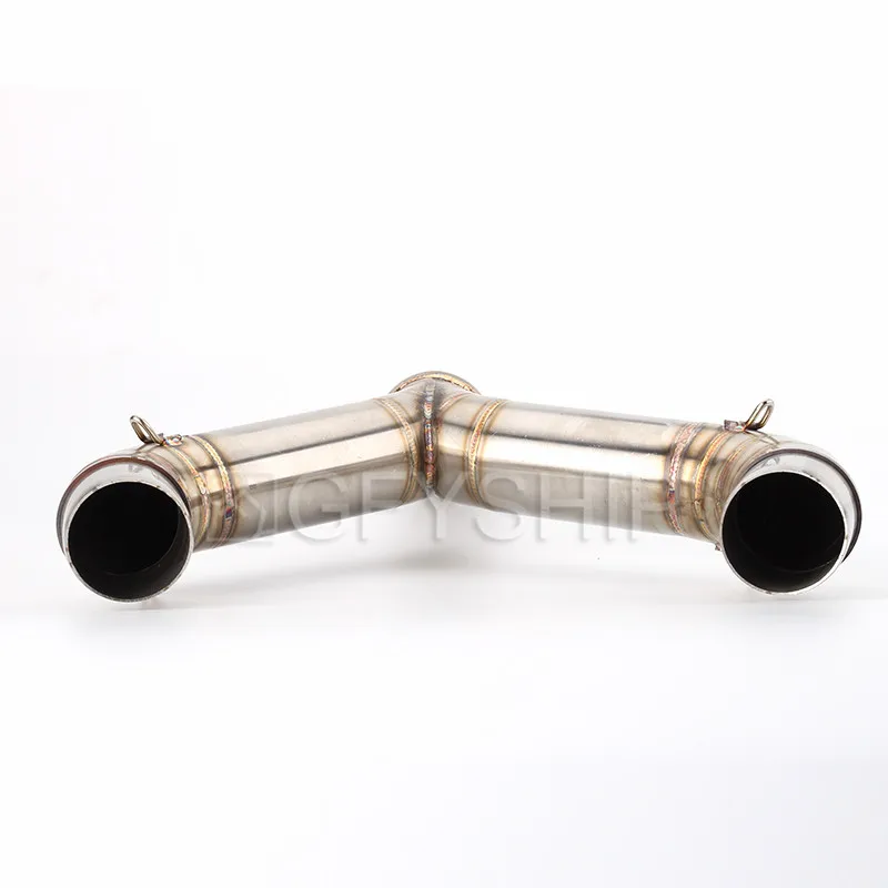 For Aprilia SHIVER 750 2010 to 2016 SHIVER 750 / GT SHIVER 750GT Escape Slip-on Motorcycle Exhaust Muffler Middle Link Pipe - Image 4