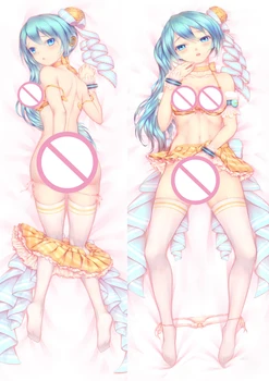 

2019-January update Anime Hatsune Miku Vocaloid Hugging Body Pillow Case Dakimakura body Decorative Pillowcase Cover