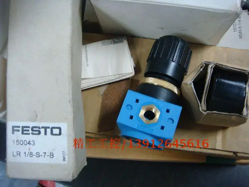 

[SA] Positive! New original FESTO pressure regulator valve 1/8-S-7-B LR physical inventory