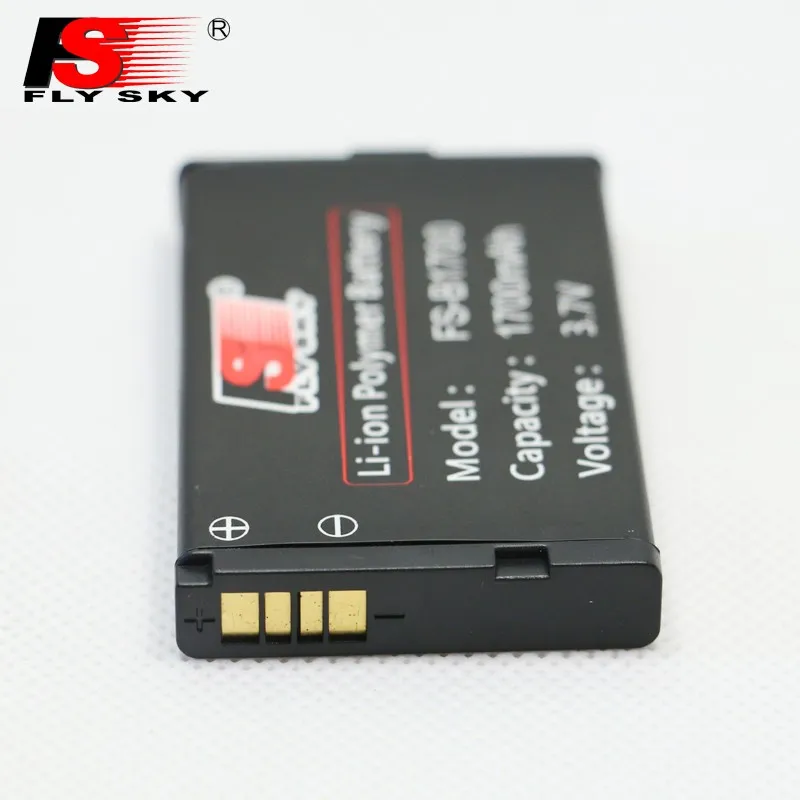 1 шт Flysky FS-BA1700 3 7 V 1700mAh литий-полимерный Батарея для flysky fs-i10 GT2B GT3C iT4 iT4S передатчик |