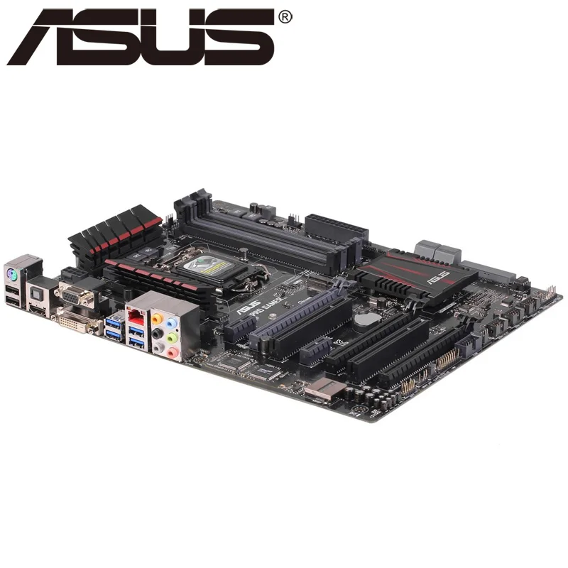 Asus Z97 PRO GAMER настольная материнская плата Socket LGA 1150 i3 i5 i7 DDR3 32G ATX UEFI BIOS оригинальная