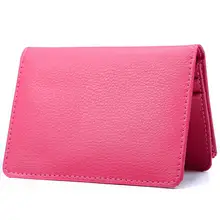 Phenas Brand Fashion Genuine Leather Card Holder Business ID Credit Card Holder Case Wallet Bifold Coin Purse 5 Colors