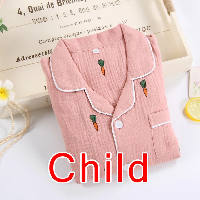 100 cotton family pajamas