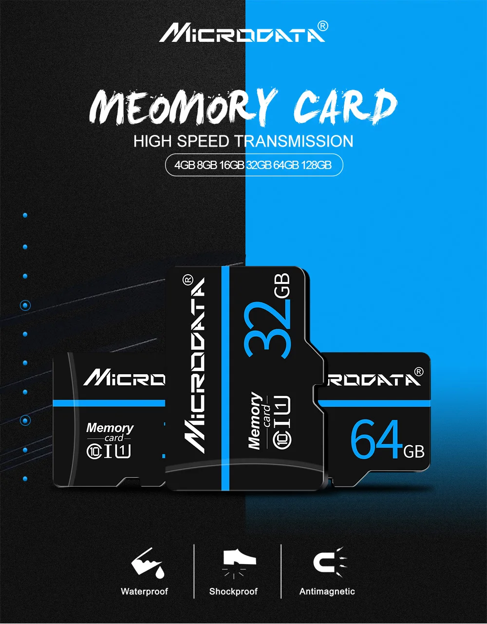 Подлинная Оригинальная карта памяти Transcend Micro sd SDXC 64 Гб высокоскоростная карта памяти SDHC 32 ГБ 16 ГБ 8 ГБ флеш-карта Tarjeta Micro sd карта