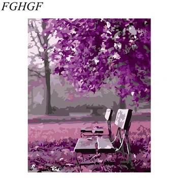 

FGHGF Unframed Romantic DIY Painting By Numbers Abstract Drawing By Numbers Unique Gift Paint By Numbers