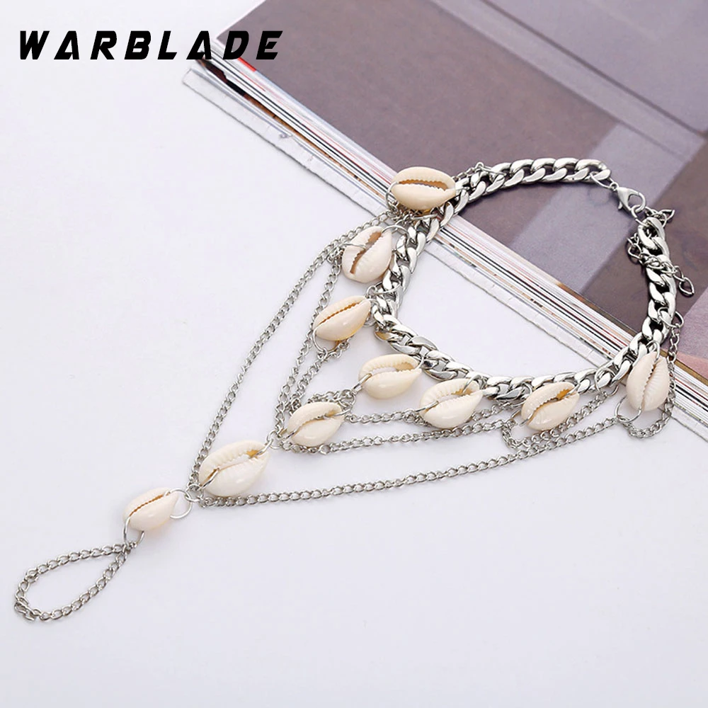 WarBLade/Новинка Винтажный Летний Пляжный браслет на щиколотке в богемном стиле