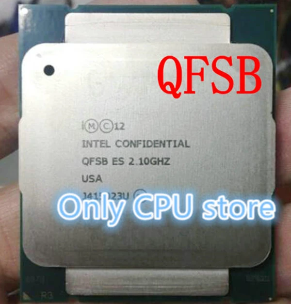 Intel Xeon E5-2650V3 qfsb ES версия 2,10 ГГц 25 м 10 ядер 105 Вт E5-2650 V3 LGA2011-3 E5 2650V3 процессор E5 2650 V3