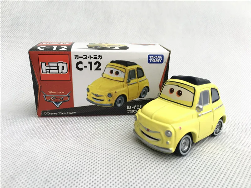 Такара Tomy Tomica disney Pixar тачки Sheriff/King/Flo/Sally/Chick Hicks/Mater/Doc Hudson металлическая литая игрушечная машинка Новинка - Цвет: C12