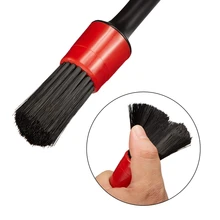 10 шт. интерьерные щетки кабаны для волос пластиковая ручка Автомобильная деталь скребок автомобильный двигатель щетка очиститель, 5 размеров