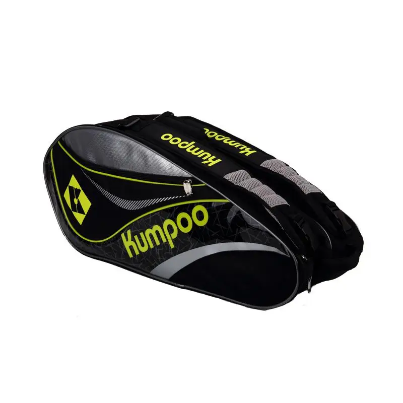 Натуральная Kumpoo брендовая ракетка Tenis Backup Новая задняя упаковка теннисная сумка 6 шт. оборудования - Цвет: KB868