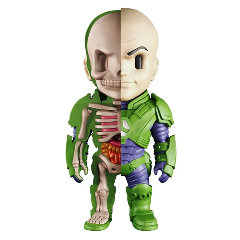 

In stock Kaws BFF BRIAN Dissected Companion Anatomy Lex Luthor Street Art Plastic Action Figure Collectible Model Toys 10CM A184
