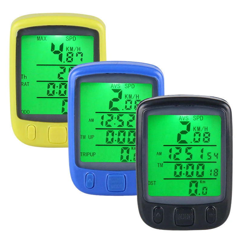 

Waterproof Bicycle Computer Wireless MTB Bike Cycling Odometer Luminous Stopwatch Speedometer Watch LED Digital Rate