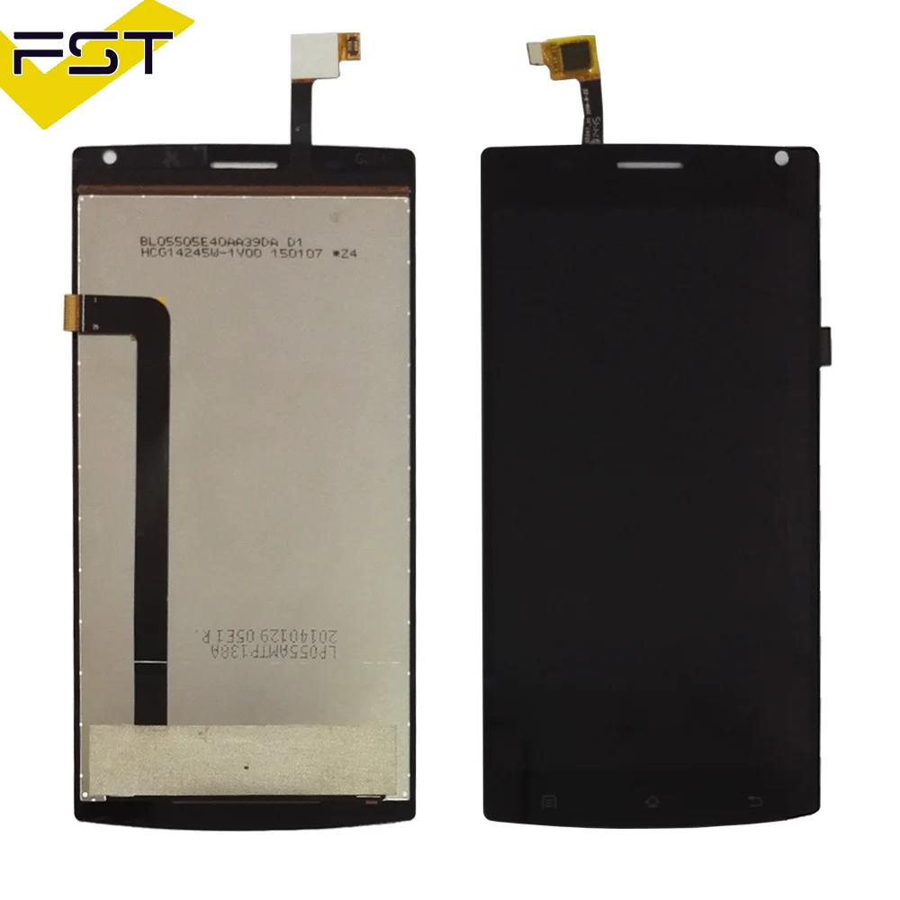 Для 5 дюймового Мегафона Логин + MFLoginPh TOPSUN_G5247_A1 сенсорный экран ЖК дисплея в сборе