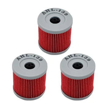 

3pcs Oil Filter for SUZUKI DRZ400 DRZ 400 2000-2004 DRZ400E 400E 2008-2008 DRZ400S 20000-2013 2015 DRZ400SM 400SM 05-15