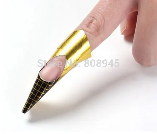 Online 500pcs Nail Forms Sticker Sculpting Extension Reusable 500pcs Nail Forms Sticker Sculpting Extension Reusable Uv Gel Acrylic French Tips Guide Tools
