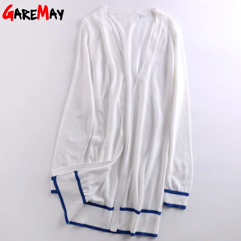 Women Long Cardigan Sleeve Knitwear Loose Open Female Kardigany Damskie Oversized Sweater Shrug Plus Size GAREMAY |