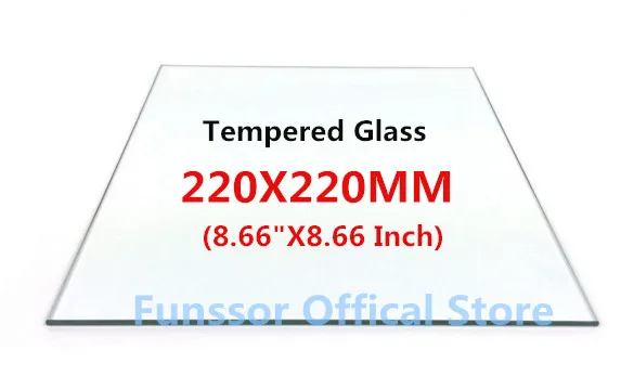 Funssor Smartrap Reprap 3d принтер 220x220 мм Встроенная пластина из закаленного стекла толщиной 3 мм
