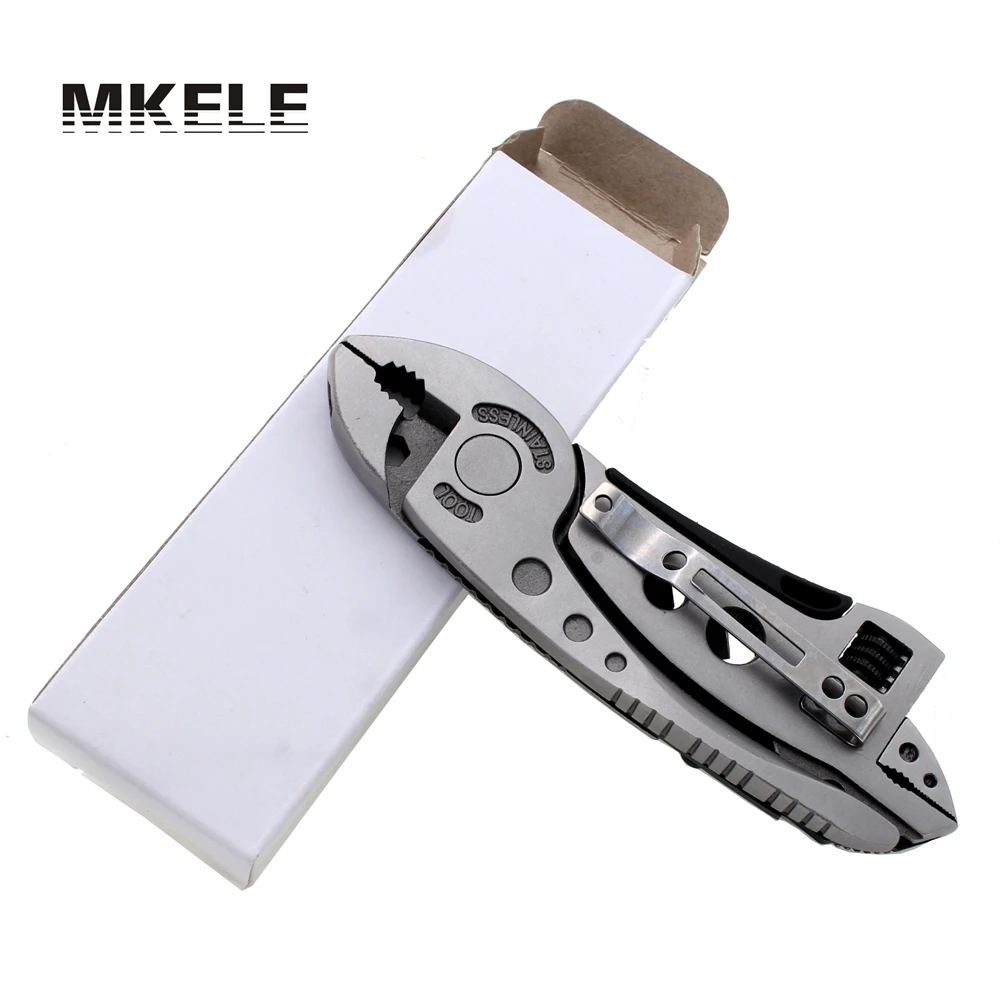 Outdoor Multitool Pliers Pocket Knife Screwdriver Set Kit Adjustable